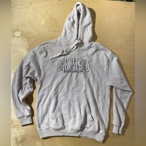 Pacifico & Co Oak Island Light Gray Hoodie XL (OF)